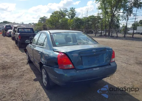 2003 Hyundai Elantra Gls/Gt из США, поврежденный, VIN KMHDN45D83U568642